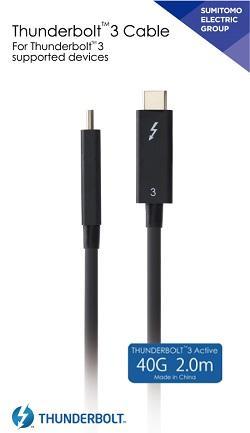 Thunderbolt™3ケ，ブル